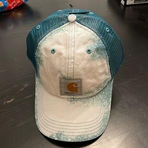 Reverse bleached Carhartt hat